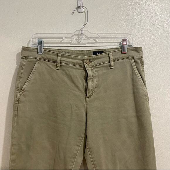 AG-Adriano Goldschmied Khaki Caden Trouser Pant Sz 27 - Picture 3 of 15